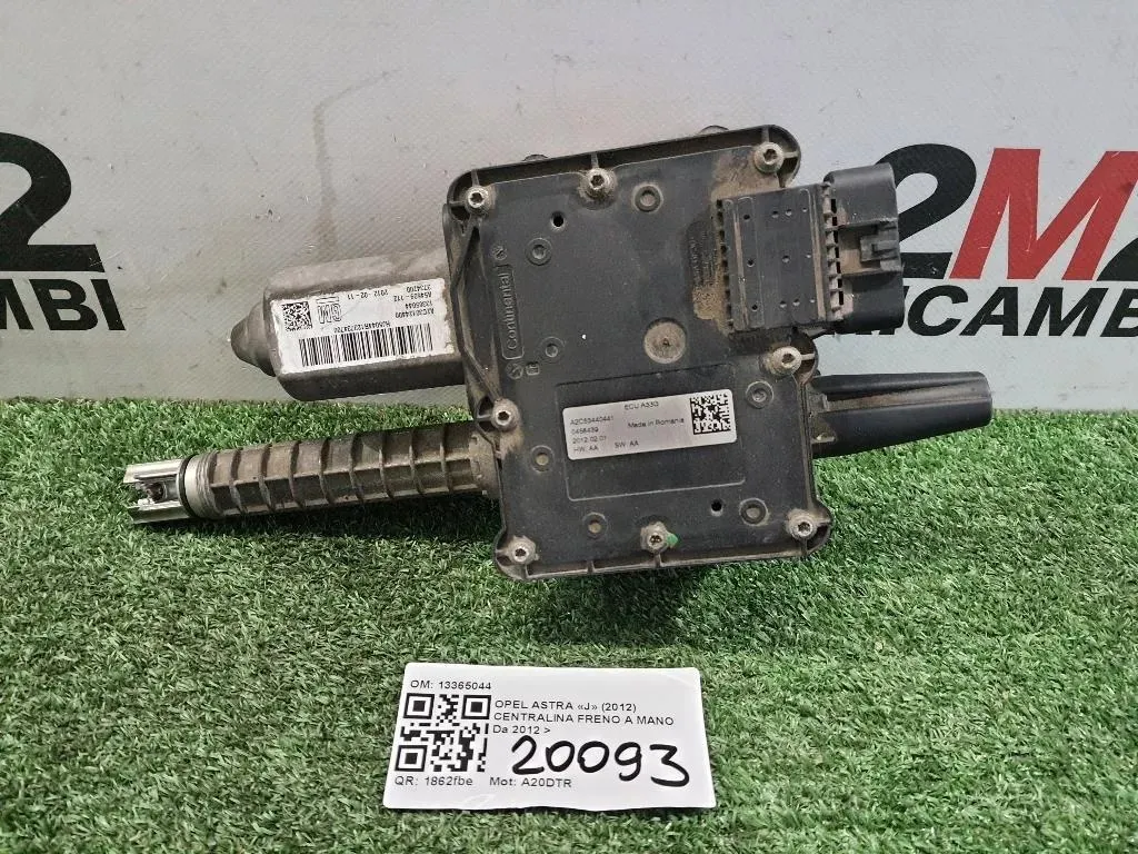 Centralina Freno A MANO 13365044 Opel Astra J 2012