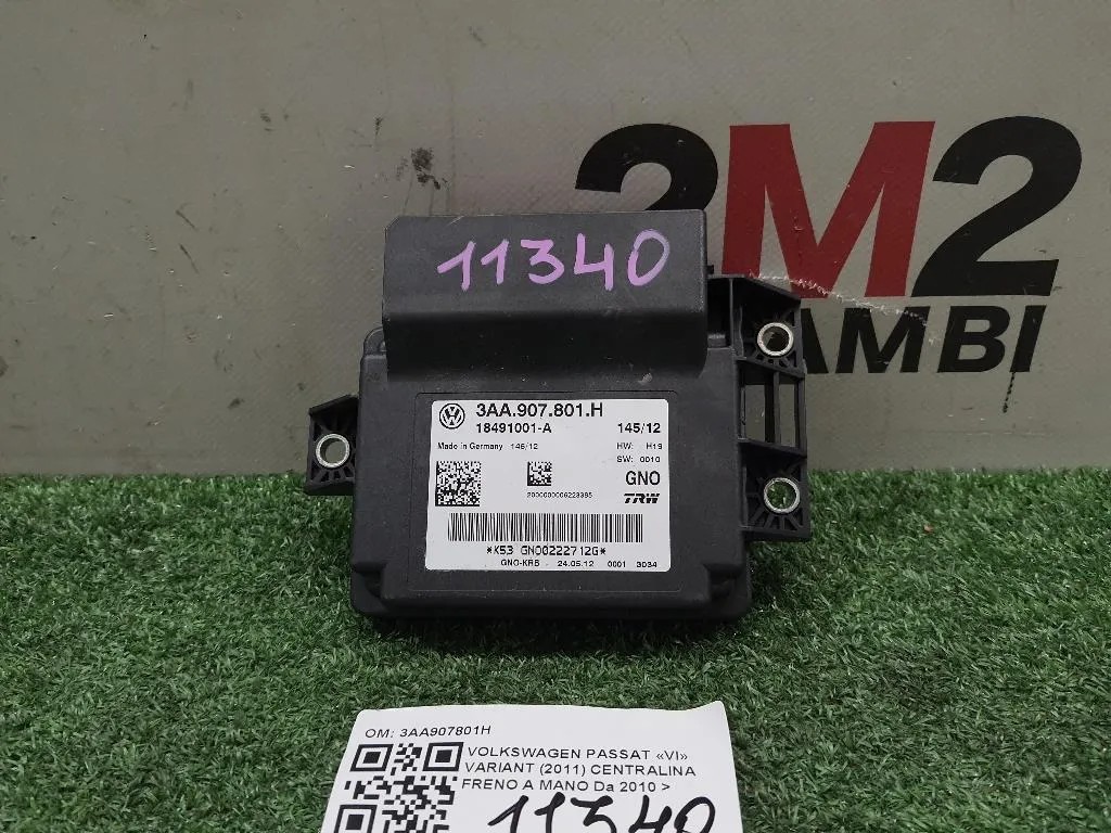 Centralina Freno A MANO 3AA907801H Volkswagen Passat VI Variant 2011