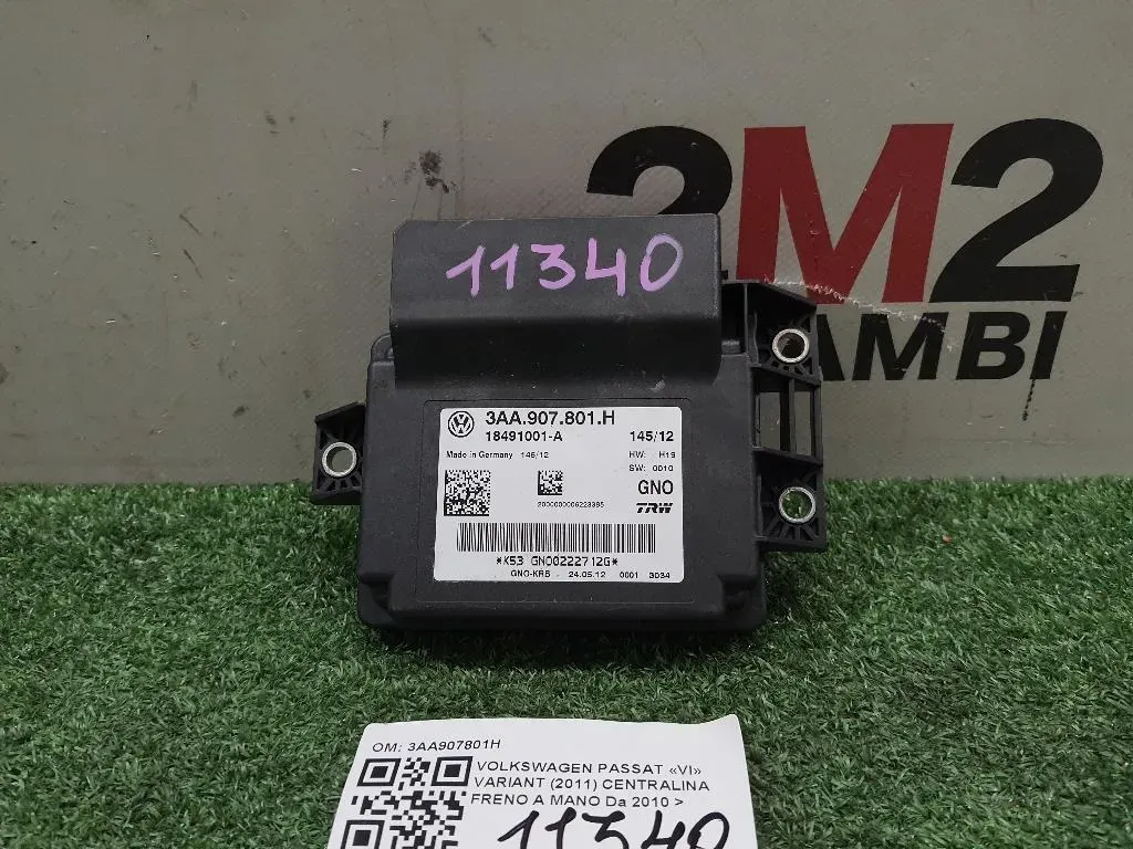 Centralina Freno A MANO 3AA907801H Volkswagen Passat VI Variant 2011
