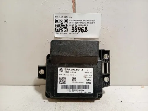 Centralina Freno A MANO 3AA 907 801 J Volkswagen Sharan IV 2010
