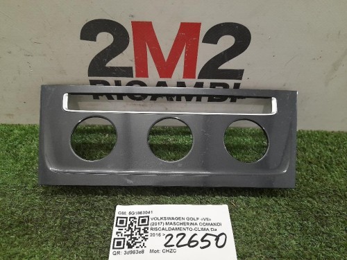 Mascherina Comandi Riscaldamento-clima