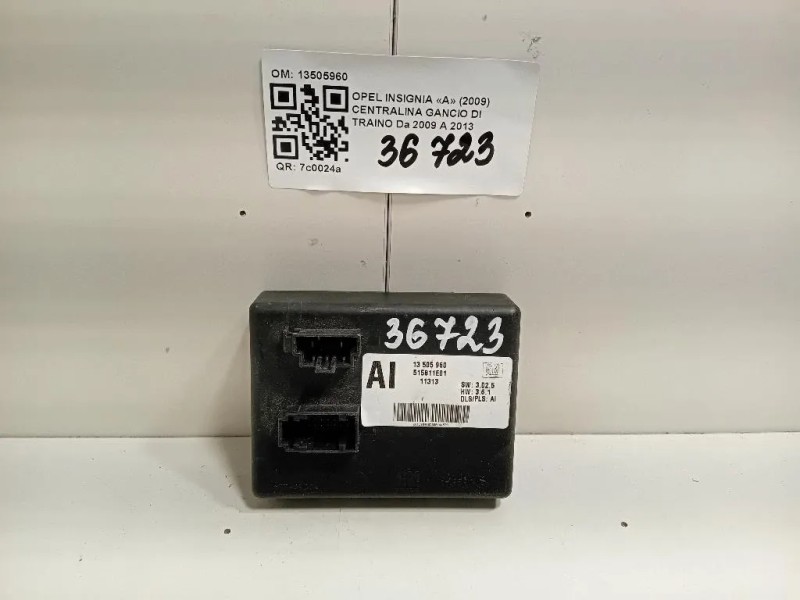 Centralina Gancio DI Traino 13505960 Opel Insignia A 2009