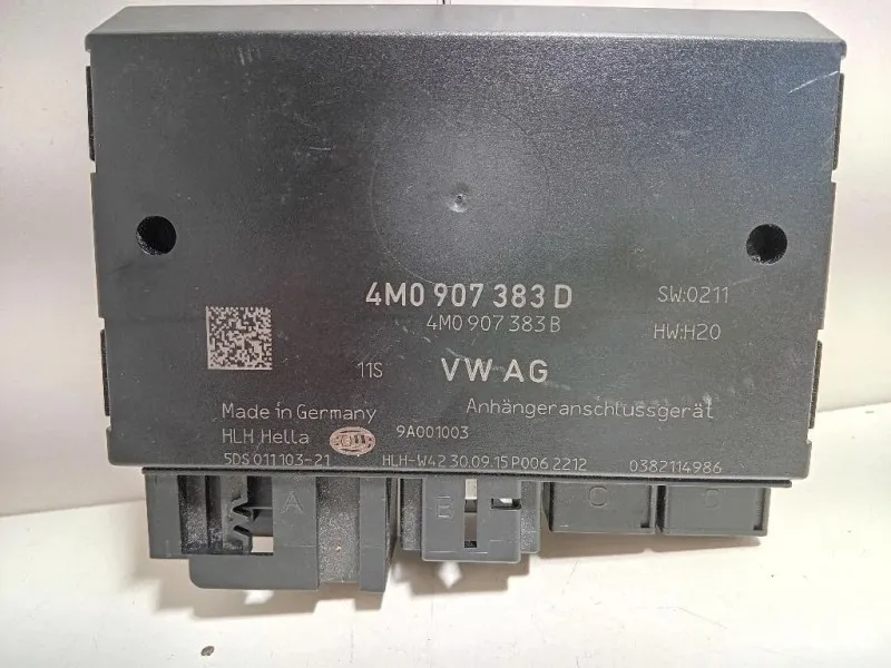 Centralina Gancio Traino Paraurti POST 4W0 907 383 D Audi A4 8W5 Avant 2015