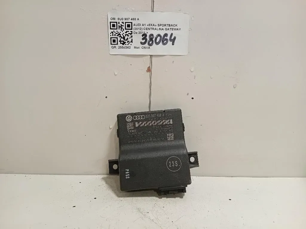 Centralina Gateway 8U0 907 468 A Audi A1 8XA Sportback 2012