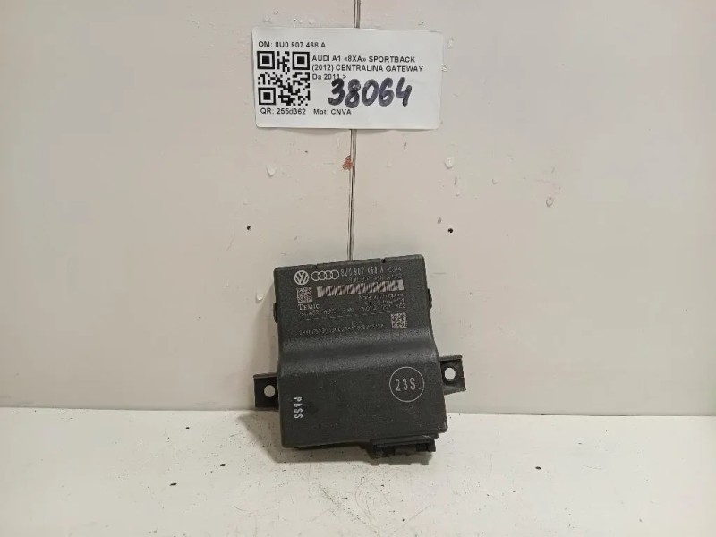 Centralina Gateway 8U0 907 468 A Audi A1 8XA Sportback 2012