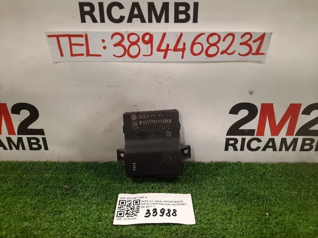 Centralina Gateway 8U0 907 468 A Audi A1 8XA Sportback 2012
