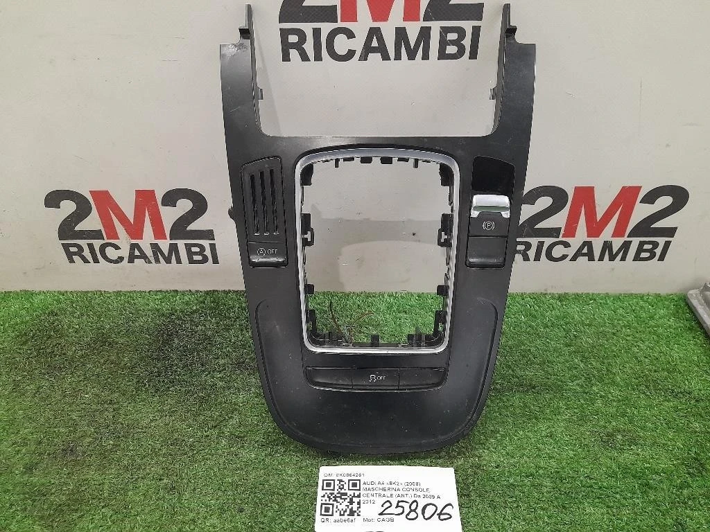 Mascherina Console Centrale ANT 8K0864261 Audi A4 8K2 2008