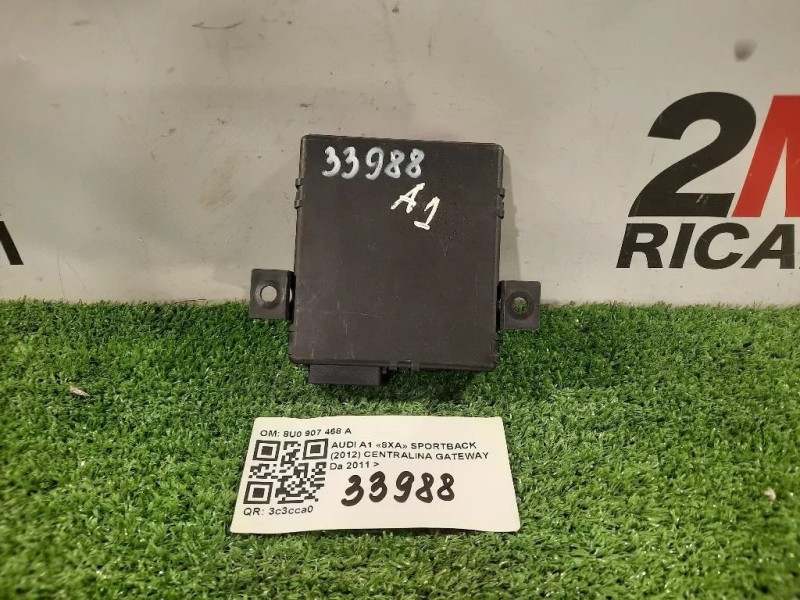 Centralina Gateway 8U0 907 468 A Audi A1 8XA Sportback 2012