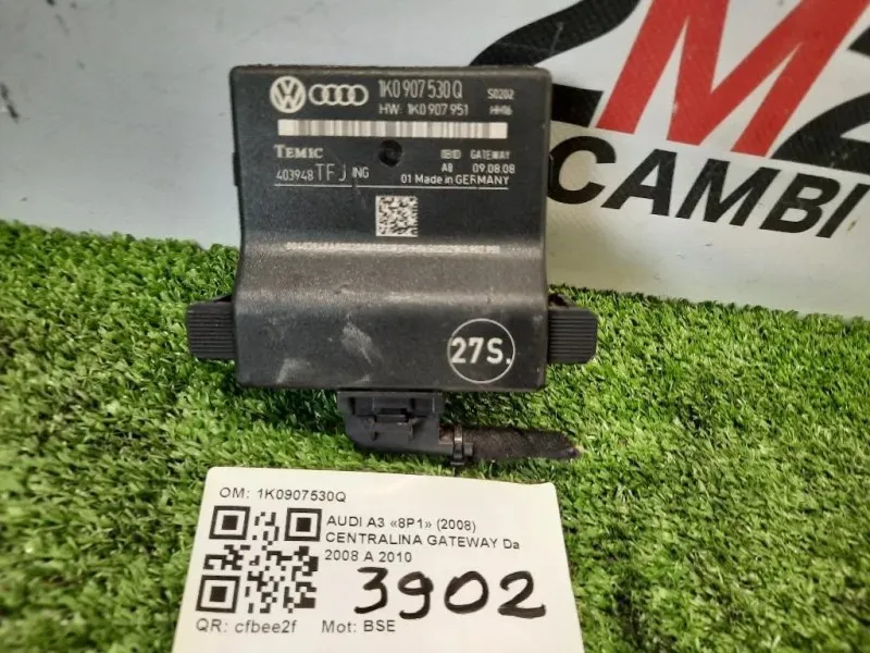 Centralina Gateway 1K0907530Q Audi A3 8P1 2008