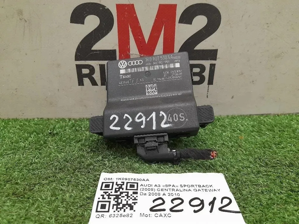 Centralina Gateway 1K0907530AA Audi A3 8PA Sportback 2008