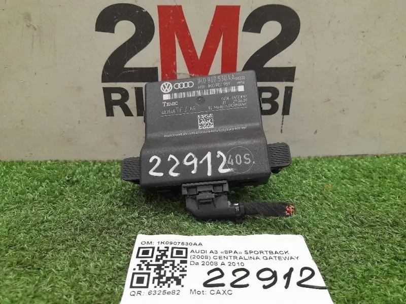 Centralina Gateway 1K0907530AA Audi A3 8PA Sportback 2008