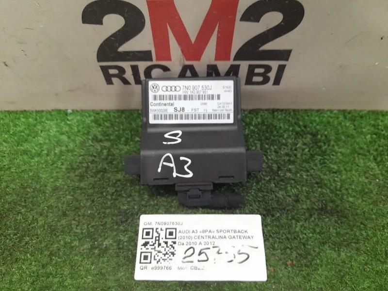 Centralina Gateway 7N0907530J Audi A3 8PA Sportback 2010