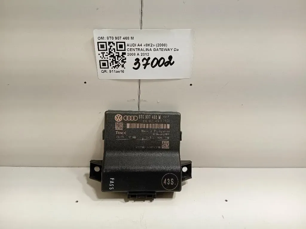 Centralina Gateway 8T0 907 468 M Audi A4 8K2 2008
