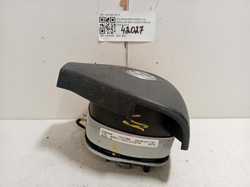 Air-bag Guidatore 2K0880201A4EC Volkswagen Caddy III 2004