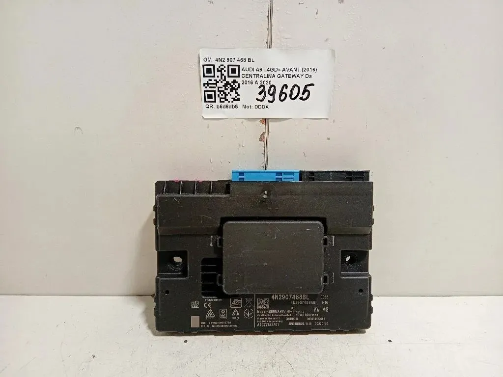 Centralina Gateway 4N2 907 468 BL CENTRALINA COMFORT Audi A6 4GD Avant 2016
