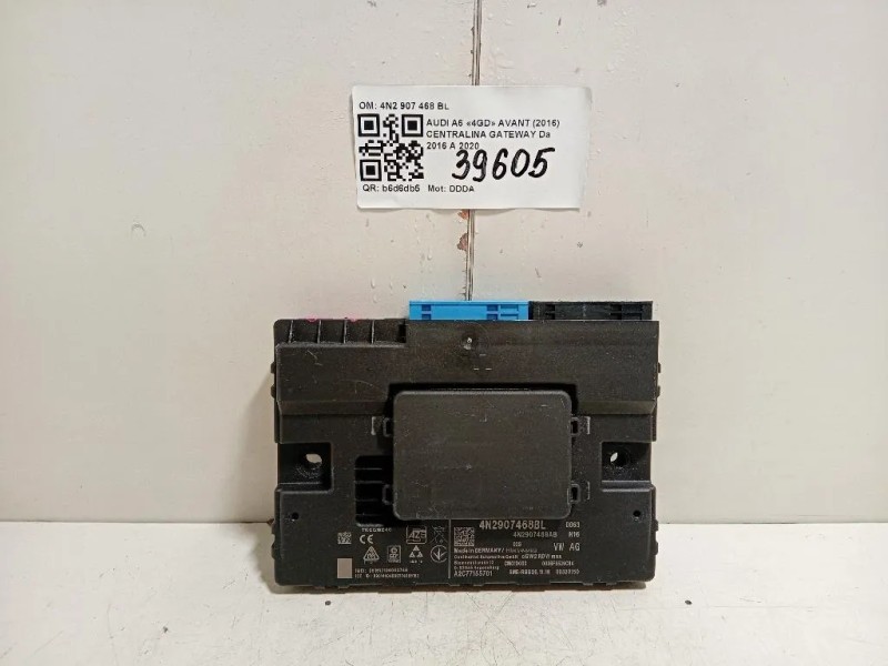 Centralina Gateway 4N2 907 468 BL CENTRALINA COMFORT Audi A6 4GD Avant 2016