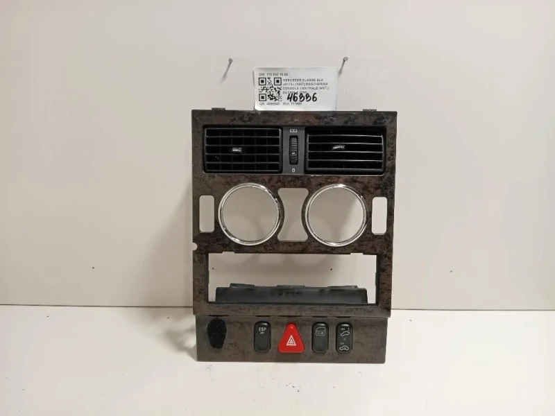 Mascherina Console Centrale ANT 1708301854 Mercedes Classe SLK R170 1997