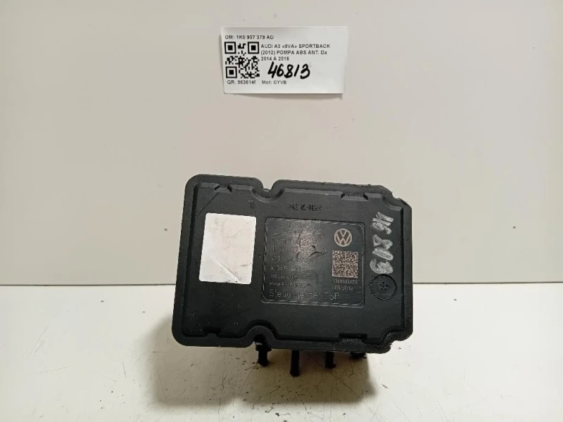 Pompa ABS ANT 1K0 907 379 AD 1K0614517BD Audi A3 8VA Sportback 2012