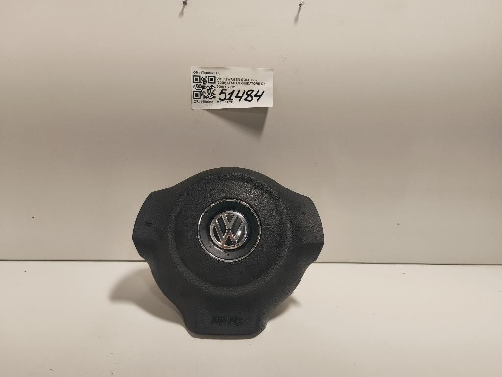 Air-bag Guidatore 1T0880201K Volkswagen GOLF VI 2009