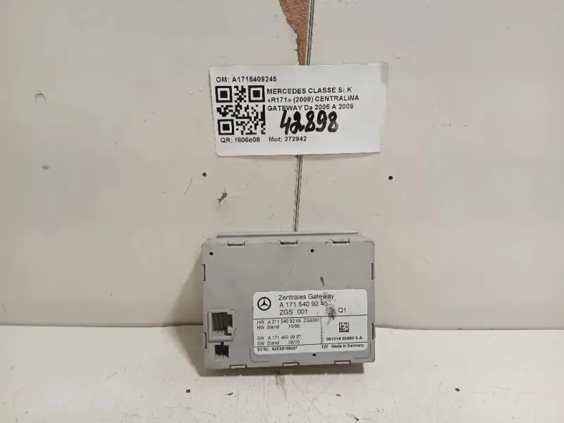 Centralina Gateway A1715409245 Mercedes Classe SLK R171 2008