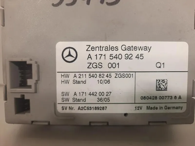 Centralina Gateway A1715409245 Mercedes Classe SLK R171 2008