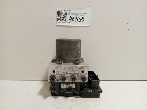 Pompa ABS ANT 8K0 907 379 AH Audi A4 8K2 2008
