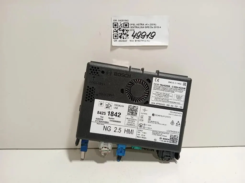 Centralina GPS 84251842 Opel Astra K 2016