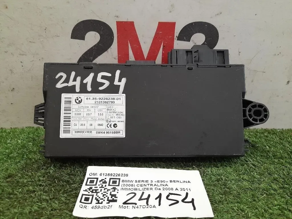 Centralina Immobilizer 61359226238 Bmw Serie 3 E90 Berlina 2005