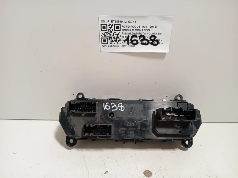 Mascherina Console Centrale LEVA Cambio 1890772 Ford Focus IV 2014