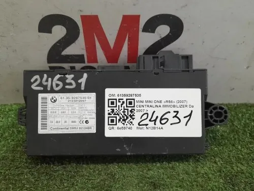 Centralina Immobilizer 61359287535 Mini MINI ONE R56 2007
