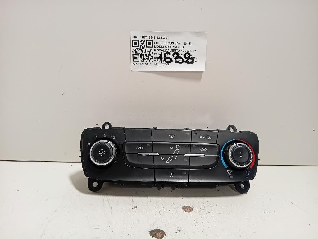Mascherina Console Centrale LEVA Cambio 1890772 Ford Focus IV 2014