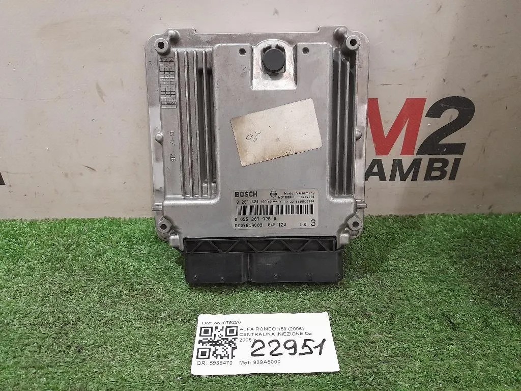 Centralina Iniezione 552079280 Alfa Romeo 159 2006