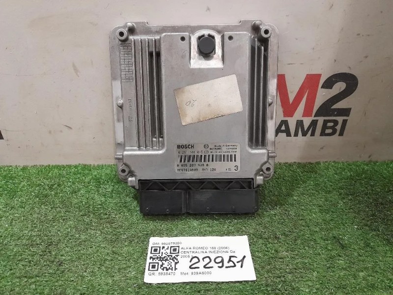 Centralina Iniezione 552079280 Alfa Romeo 159 2006