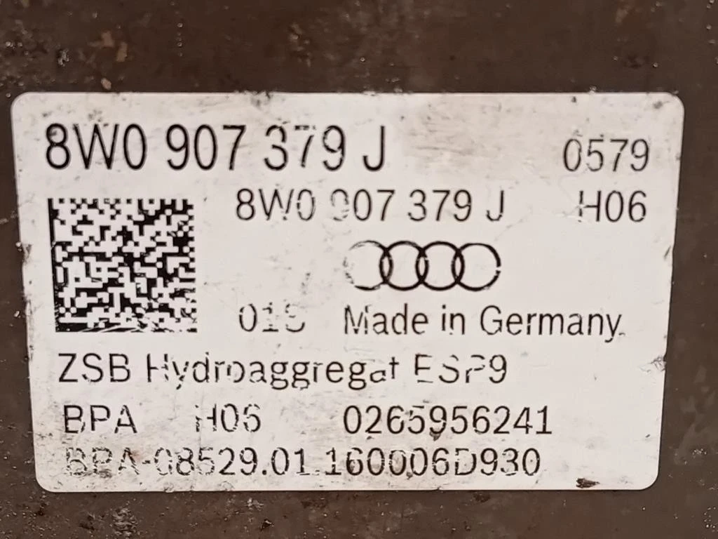 Pompa ABS ANT 8W0 907 379 J Audi A4 8W5 Avant 2015