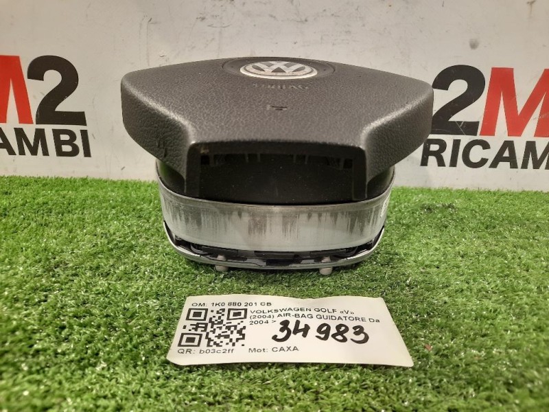 Air-bag Guidatore 1K0 880 201 CB Volkswagen GOLF V 2004