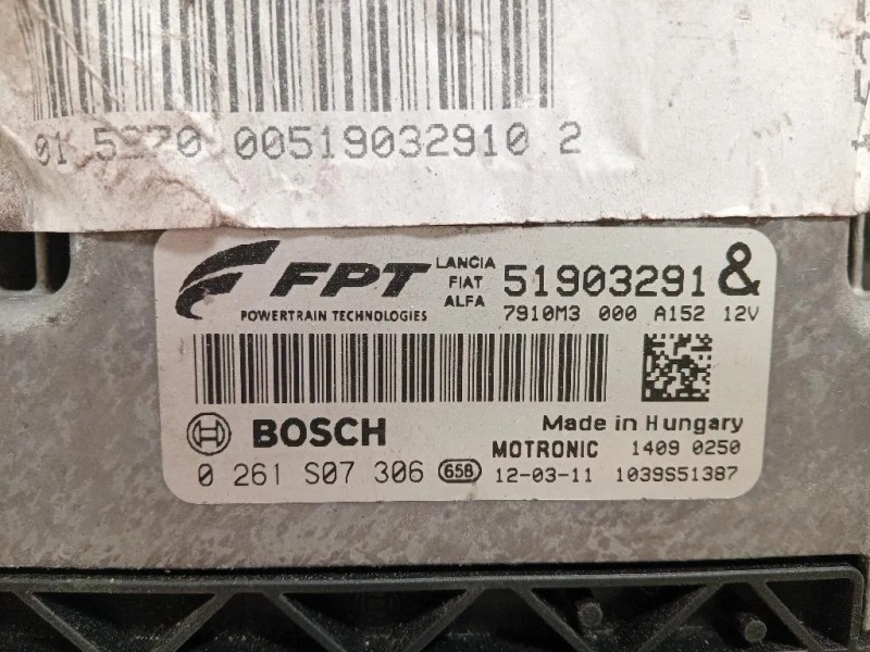 Centralina Iniezione 51903291 Alfa Romeo Giulietta 2010