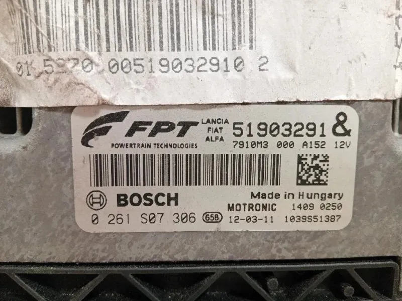 Centralina Iniezione 51903291 Alfa Romeo Giulietta 2010