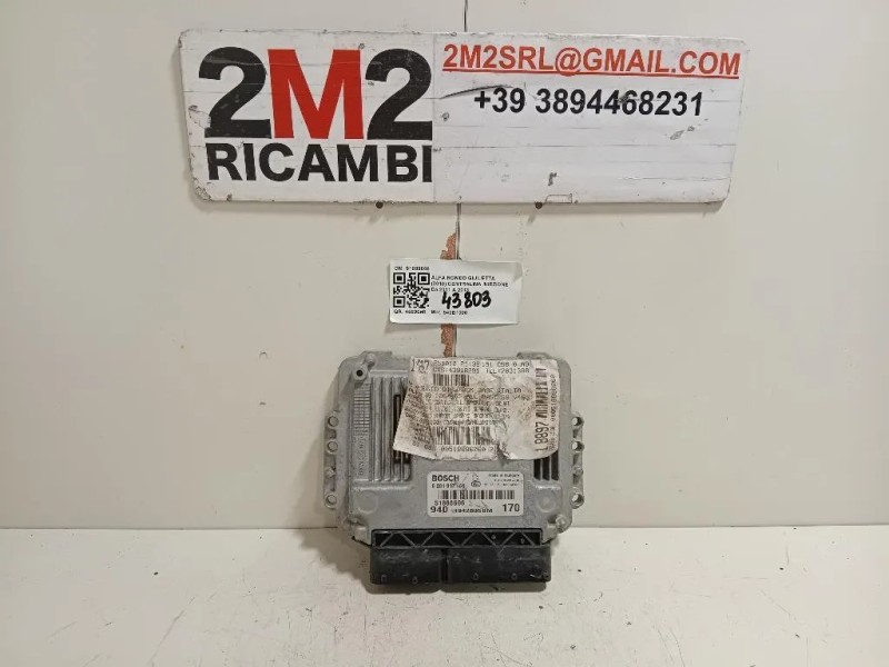 Centralina Iniezione 51888606 Alfa Romeo Giulietta 2010
