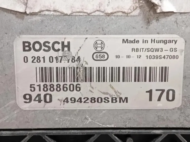 Centralina Iniezione 51888606 Alfa Romeo Giulietta 2010