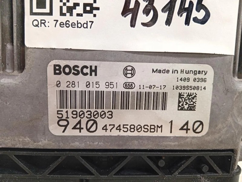 Centralina Iniezione 51903003 Alfa Romeo Giulietta 2010