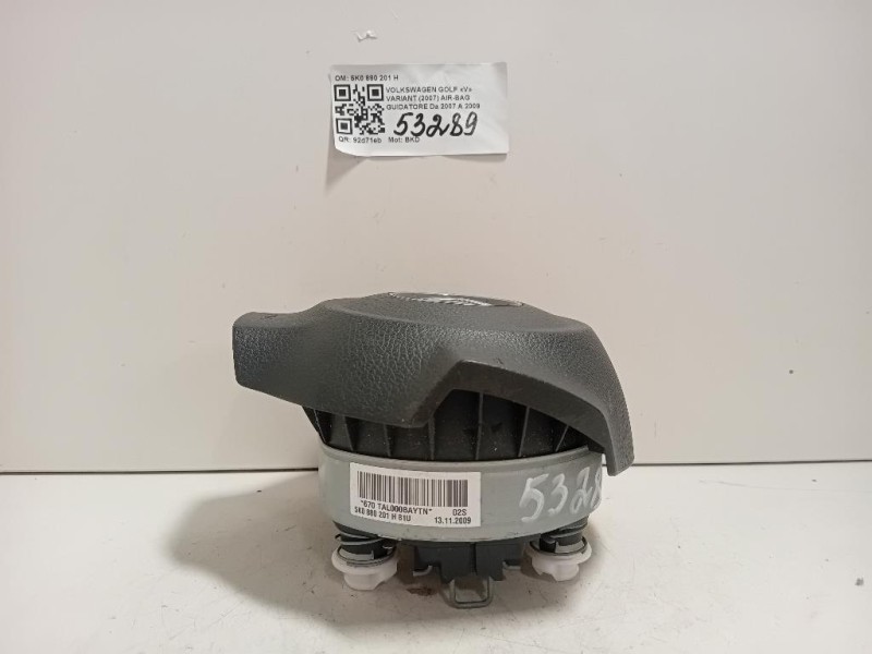 Air-bag Guidatore 5K0 880 201 H Volkswagen GOLF V Variant 2007
