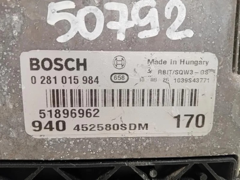 Centralina Iniezione 51896962 Alfa Romeo Giulietta 2010