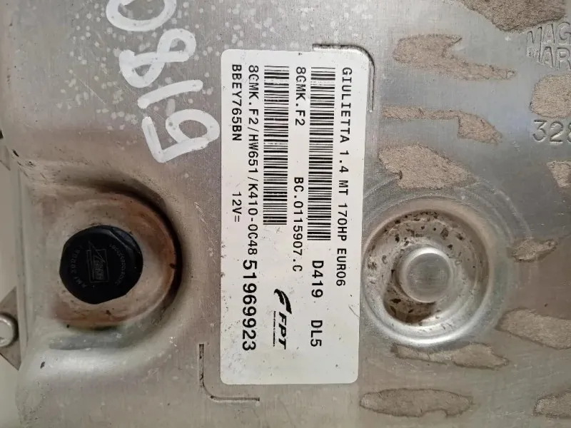 Centralina Iniezione 51969923 Alfa Romeo Giulietta 2013