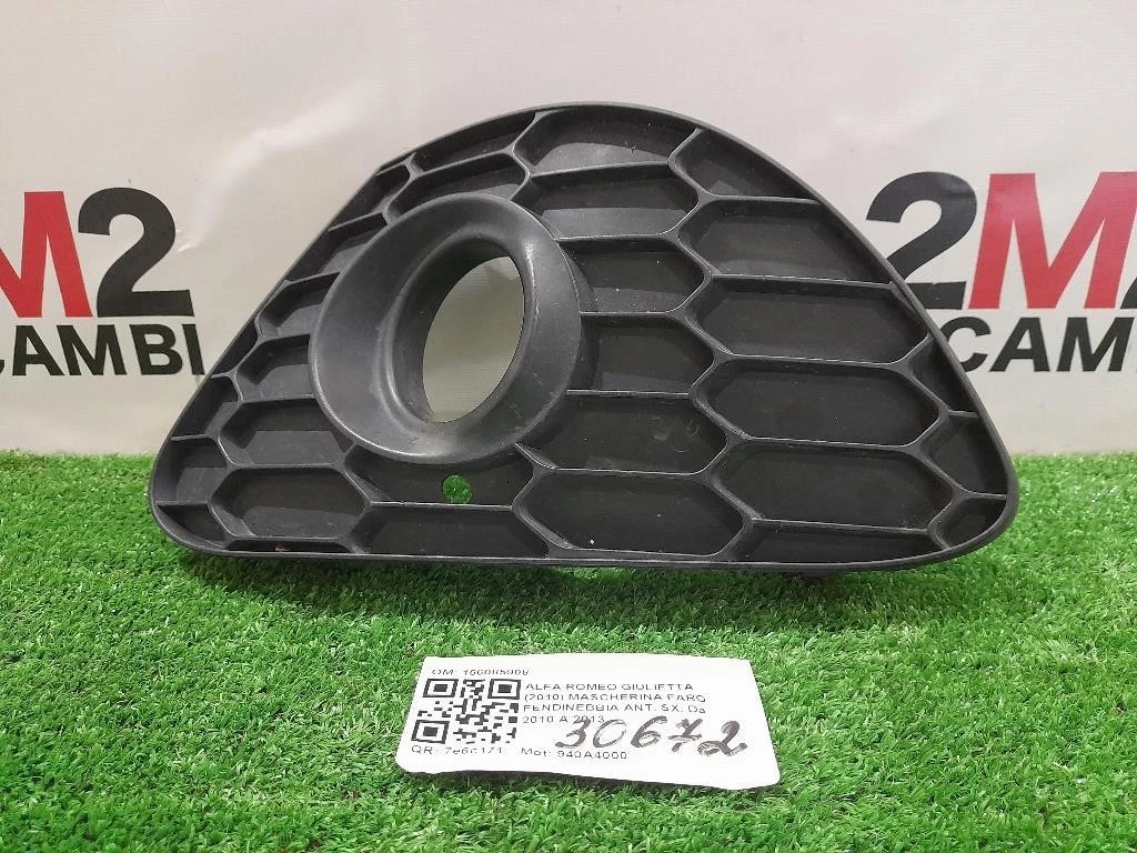 Mascherina FARO Fendinebbia ANT SX 156085908 Alfa Romeo Giulietta 2010
