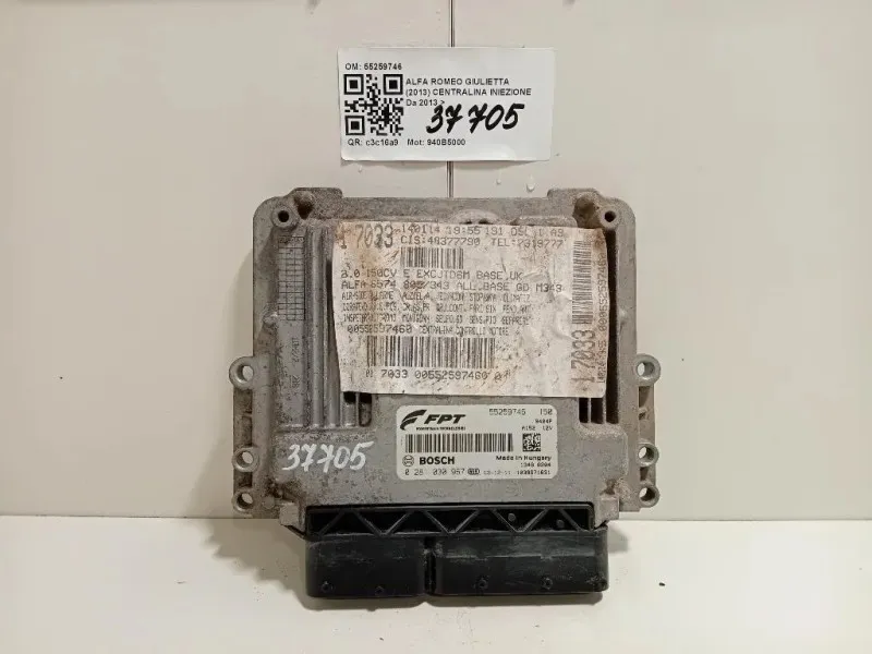 Centralina Iniezione 55259746 Alfa Romeo Giulietta 2013