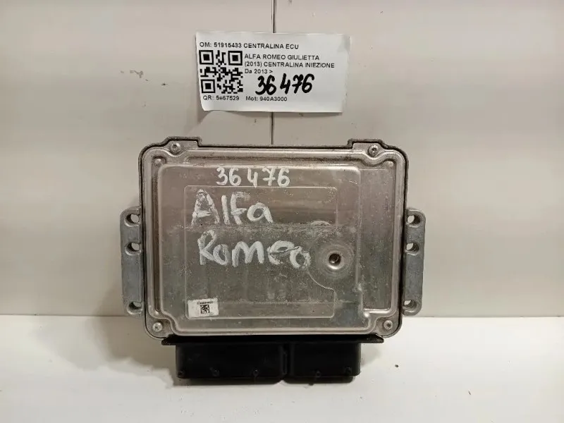 Centralina Iniezione 51915433 CENTRALINA ECU Alfa Romeo Giulietta 2013
