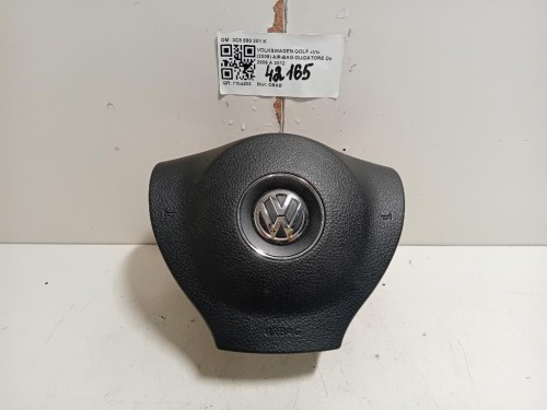 Air-bag Guidatore 5K0 880 201 H Volkswagen GOLF V Variant 2007