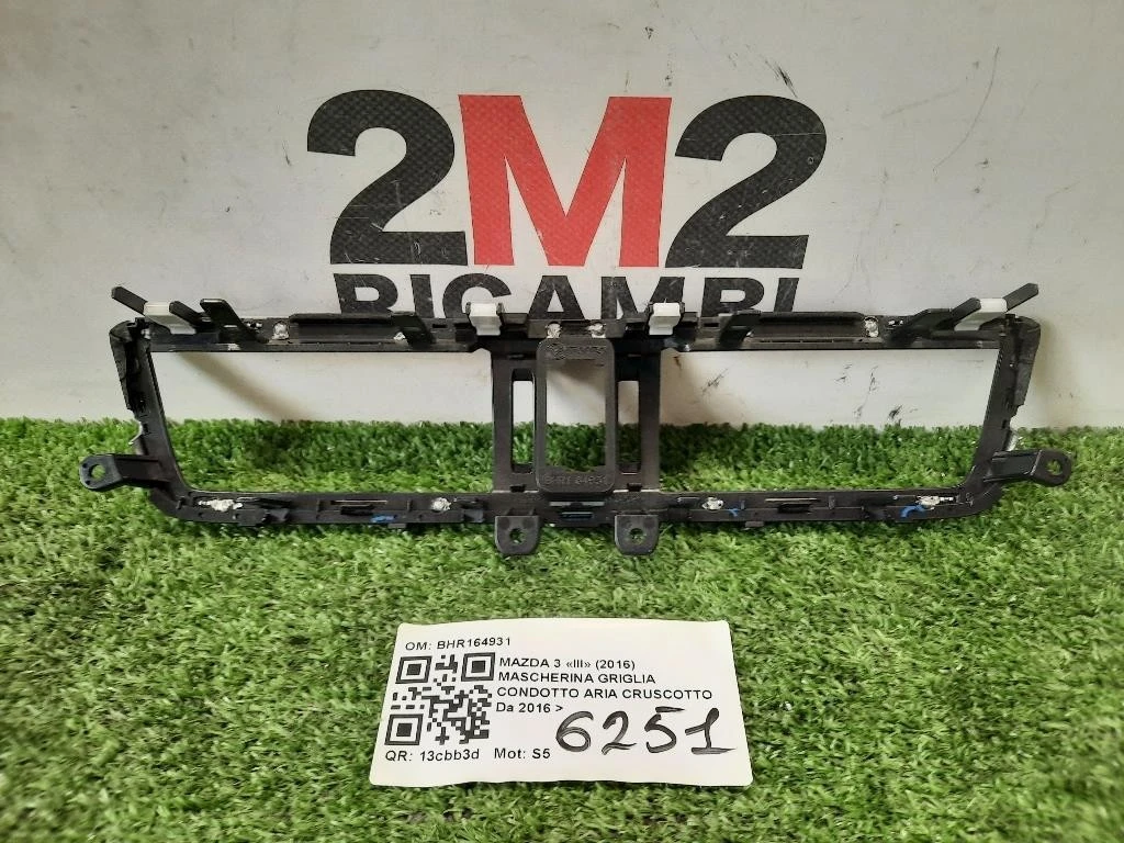 Mascherina Griglia Condotto ARIA Cruscotto BHR164931 Mazda 3 III 2016