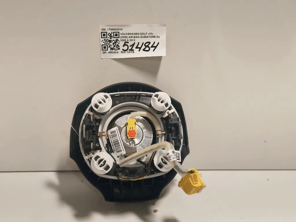Air-bag Guidatore 1T0880201K Volkswagen GOLF VI 2009