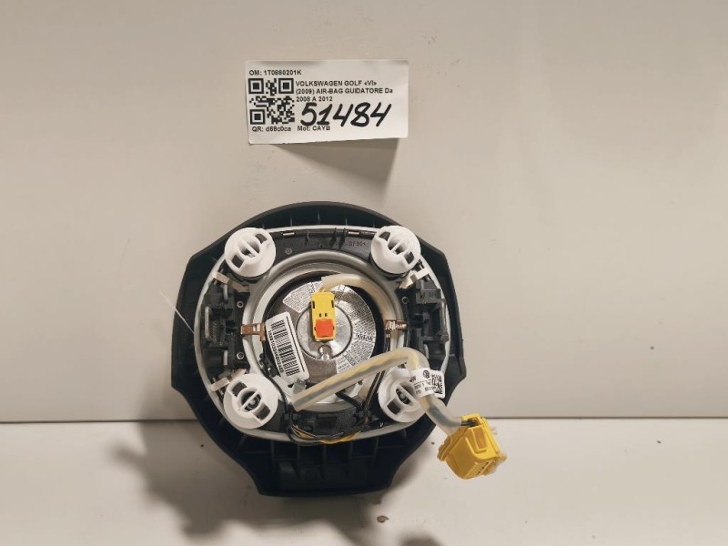 Air-bag Guidatore 1T0880201K Volkswagen GOLF VI 2009